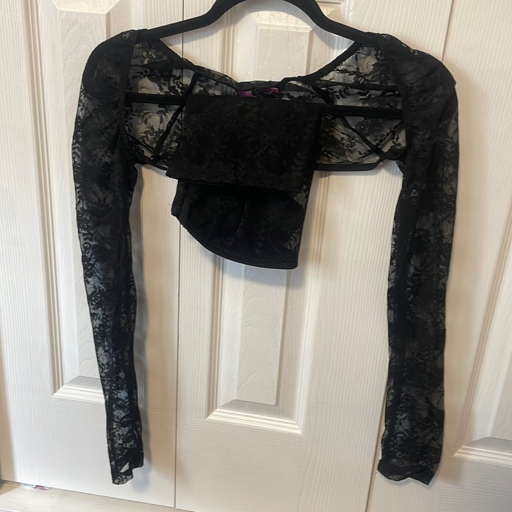 Edikted tube top and long sleeve duo